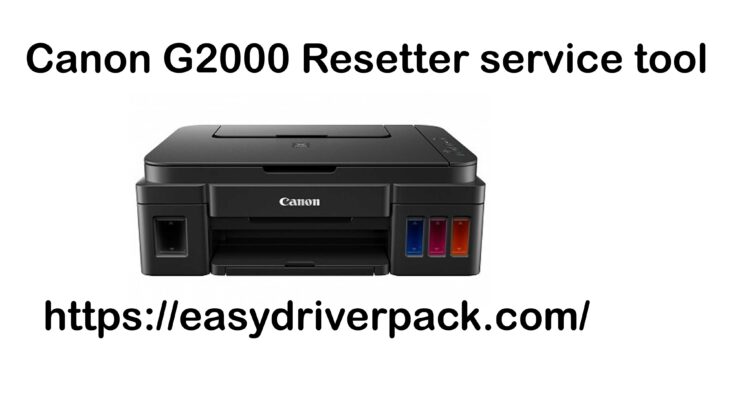 Canon G2000 Resetter Download service tool